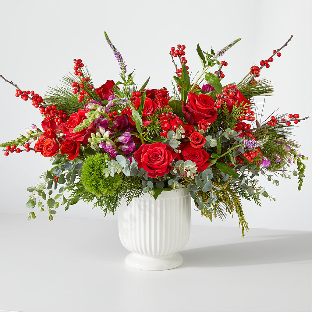 Big Red Bow Bouquet – Flowersusa.net, Tontitown AR