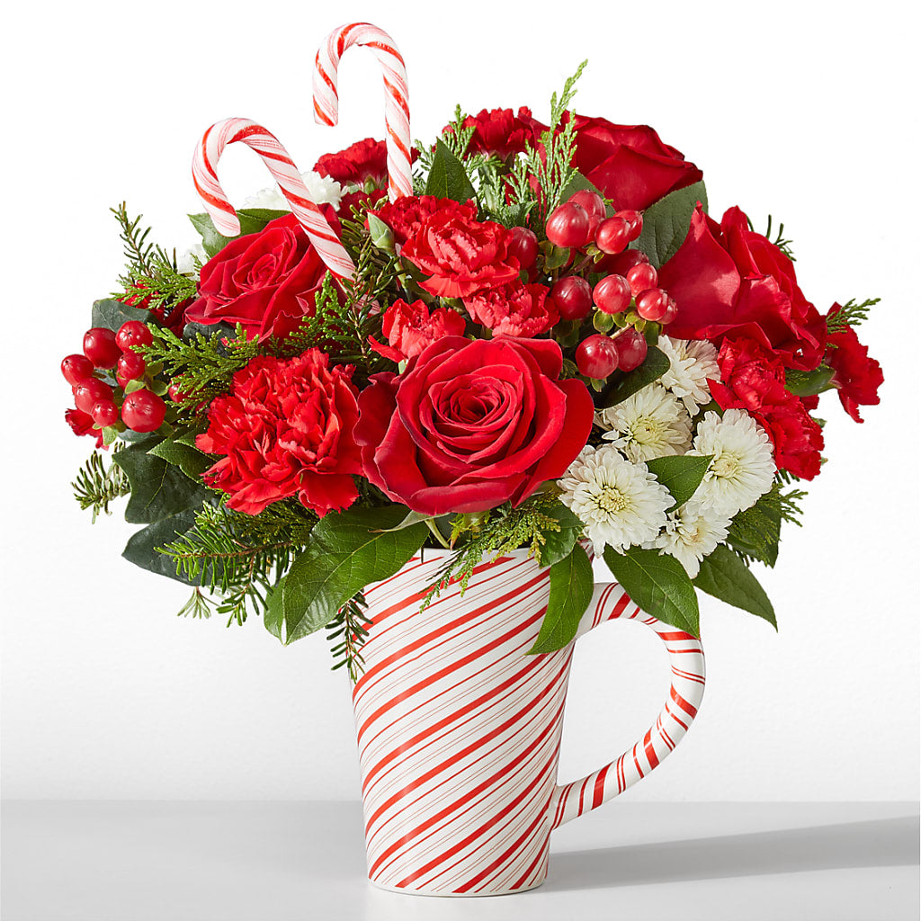 Peppermint Swirl Mug – Flowersusa.net, Tontitown AR