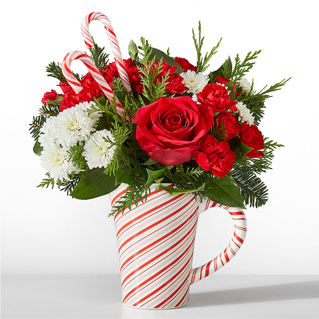 Peppermint Swirl Mug – Flowersusa.net, Tontitown AR