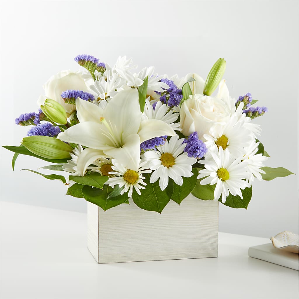 Beyond Blue Box Bouquet – Flowersusa.net, Tontitown AR