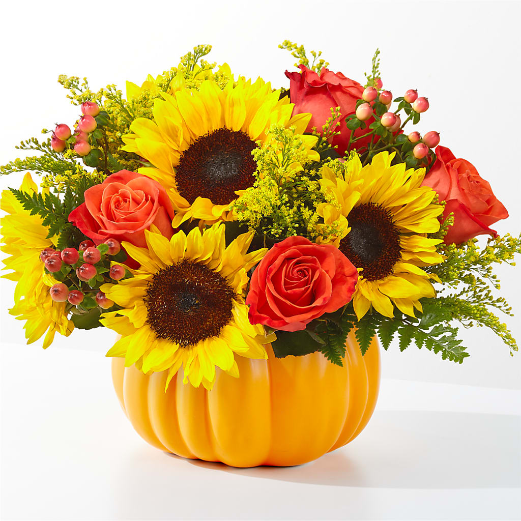 Pick of the Patch Pumpkin Bouquet – Flowersusa.net, Tontitown AR