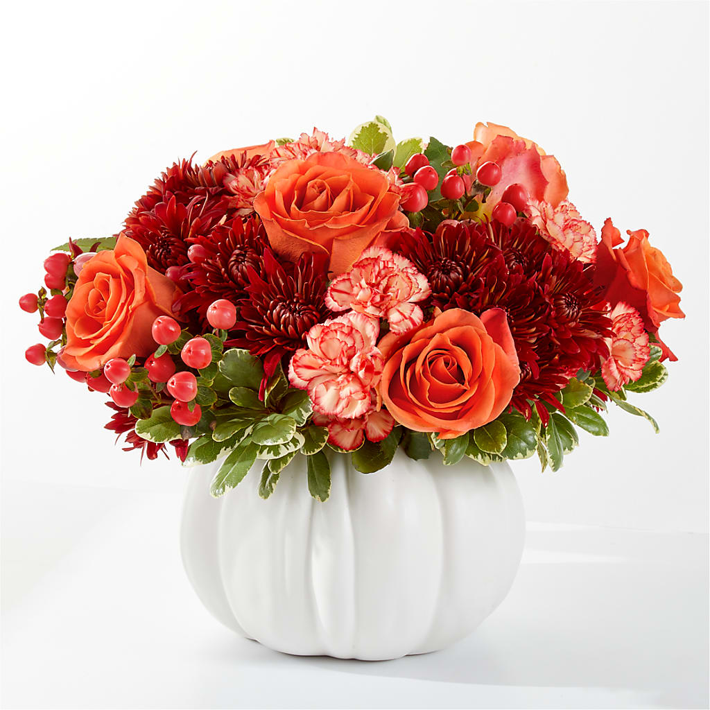 Autumn Air Pumpkin Bouquet – Flowersusa.net, Tontitown AR