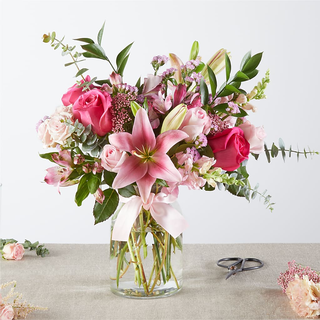 Pink Ribbon - A Florist Original – Flowersusa.net, Tontitown AR