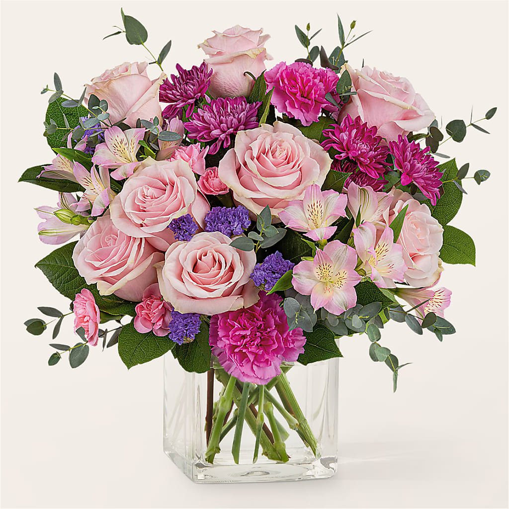 Rosy Radiance Bouquet – Flowersusa.net, Tontitown AR