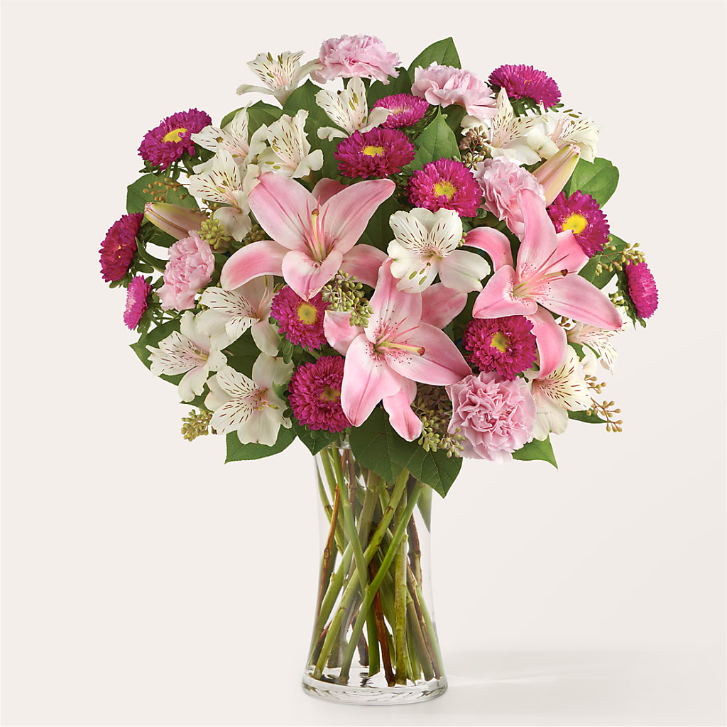Feeling Fuchsia Bouquet – Flowersusa.net, Tontitown AR