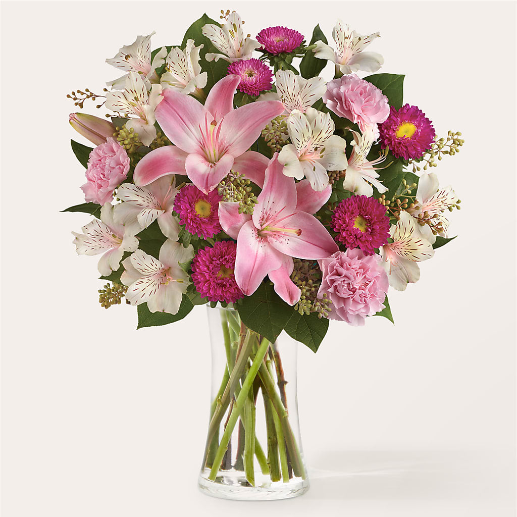 Feeling Fuchsia Bouquet – Flowersusa.net, Tontitown AR