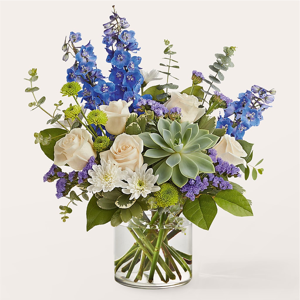 Cerulean Waves Bouquet – Flowersusa.net, Tontitown AR