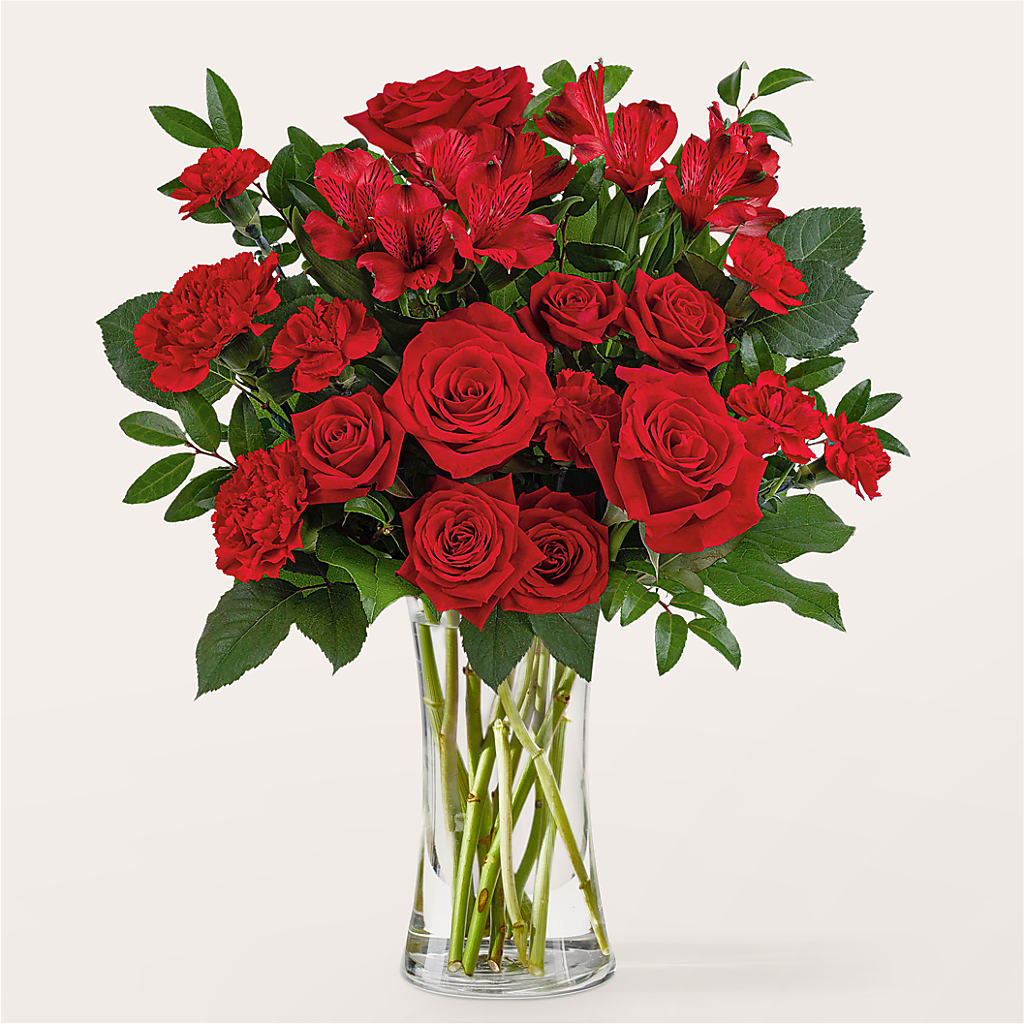 Brilliant Ruby Bouquet – Flowersusa.net, Tontitown AR