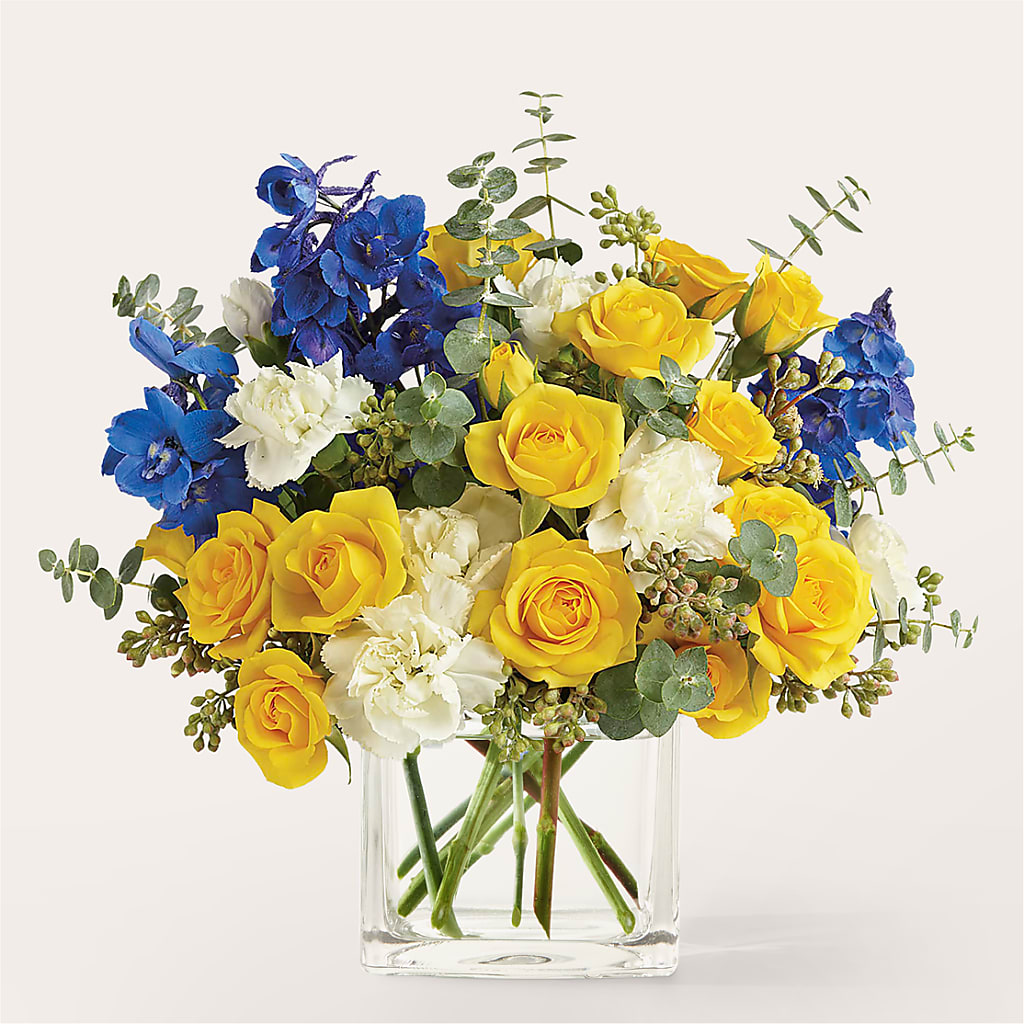 Sparkling Citrine Bouquet – Flowersusa.net, Tontitown AR