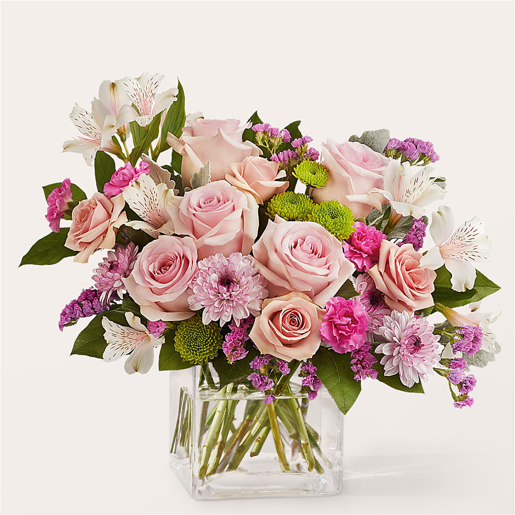 Pink Suede Bouquet – Flowersusa.net, Tontitown AR