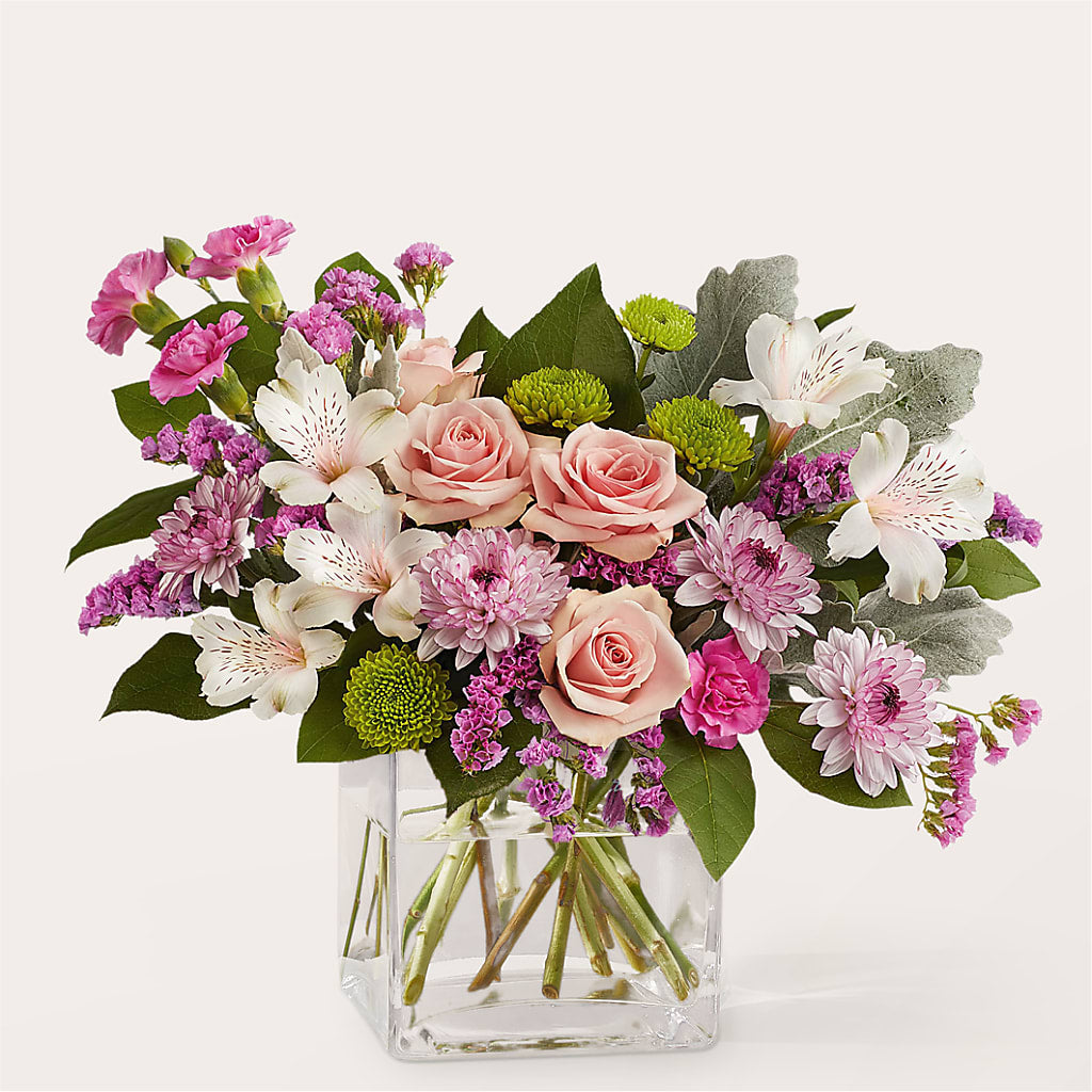 Pink Suede Bouquet – Flowersusa.net, Tontitown AR