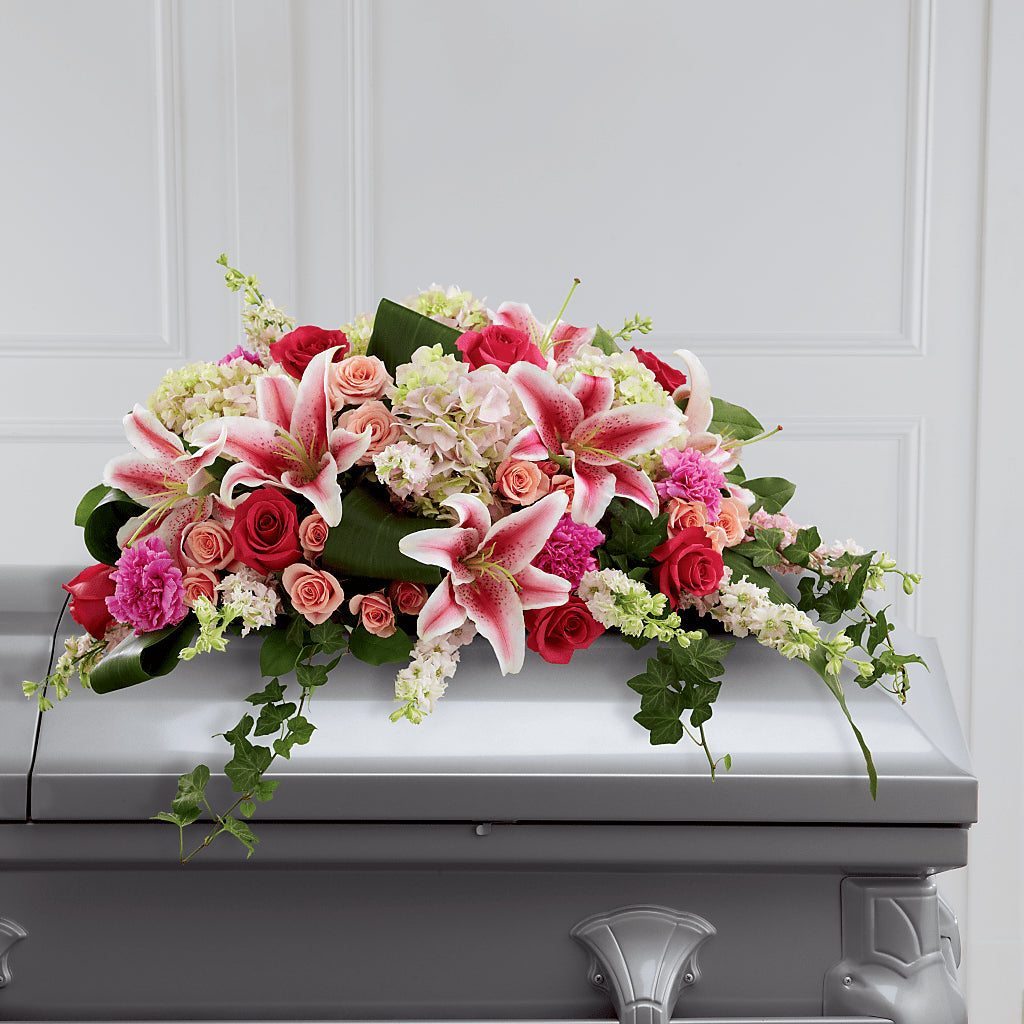 Splendid Grace Casket Spray – Flowersusa.net, Tontitown AR