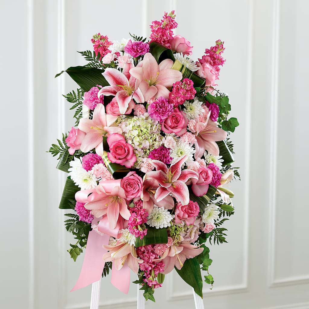 Comforting Standing Spray – Flowersusa.net, Tontitown AR