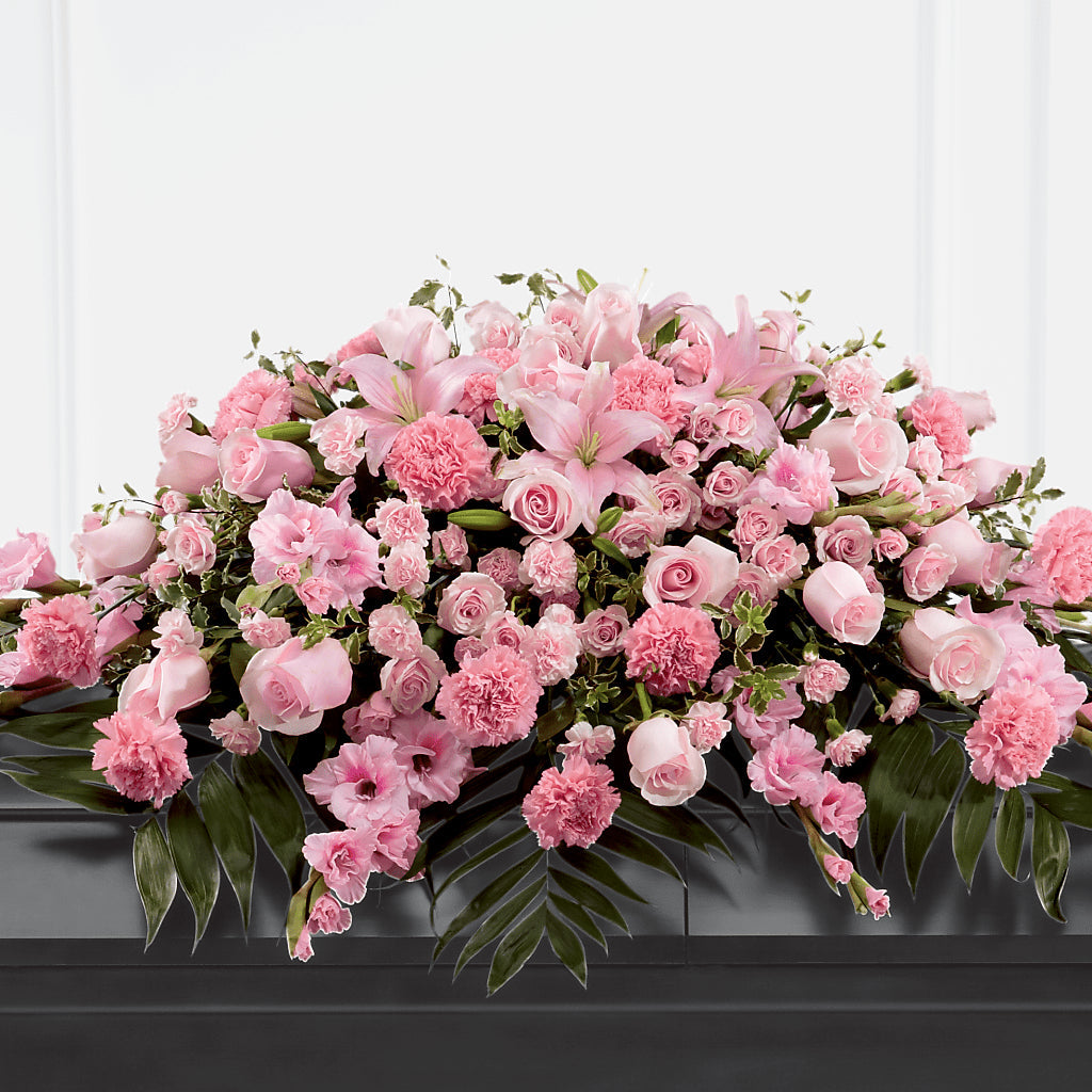 Garden of Comfort Casket Spray (Standard) – Flowersusa.net, Tontitown AR