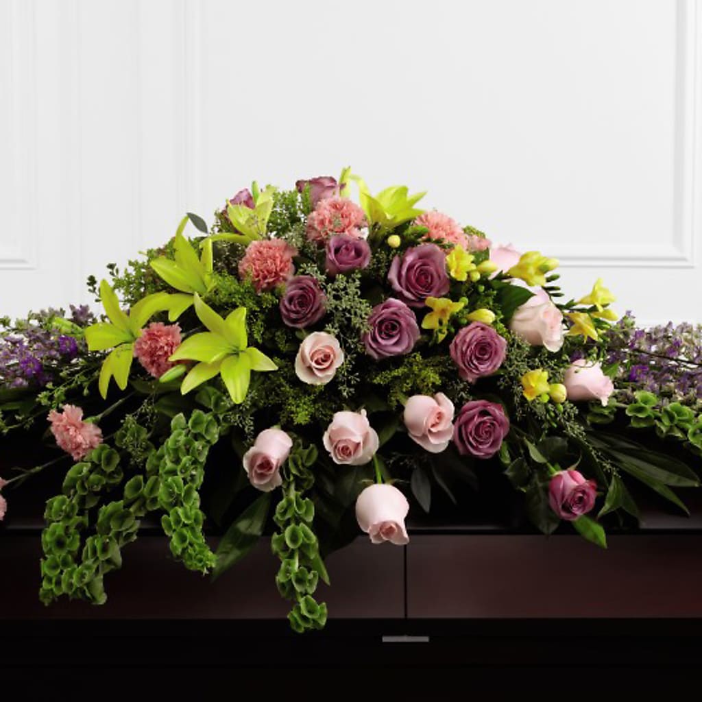 Forever Beloved Casket Spray – Flowersusa.net, Tontitown AR