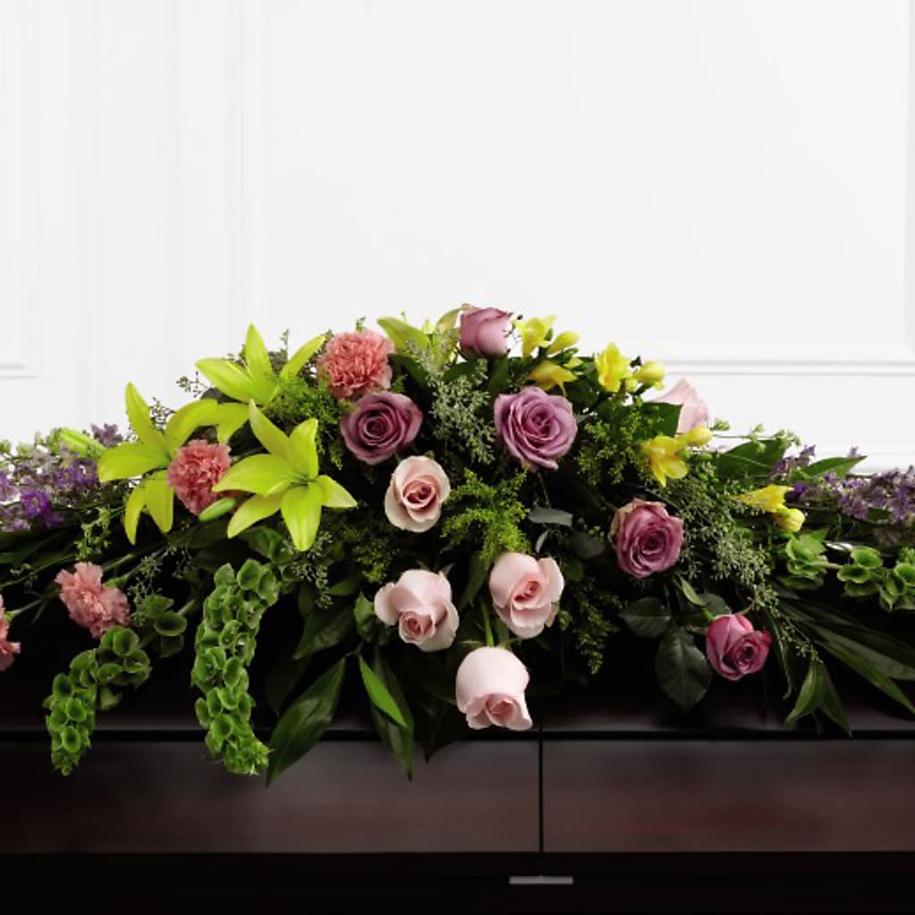 Forever Beloved Casket Spray – Flowersusa.net, Tontitown AR
