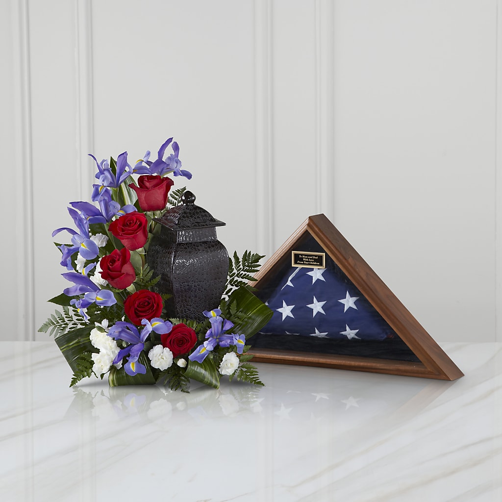 Patriotic Tribute Arrangement – Flowersusa.net, Tontitown AR