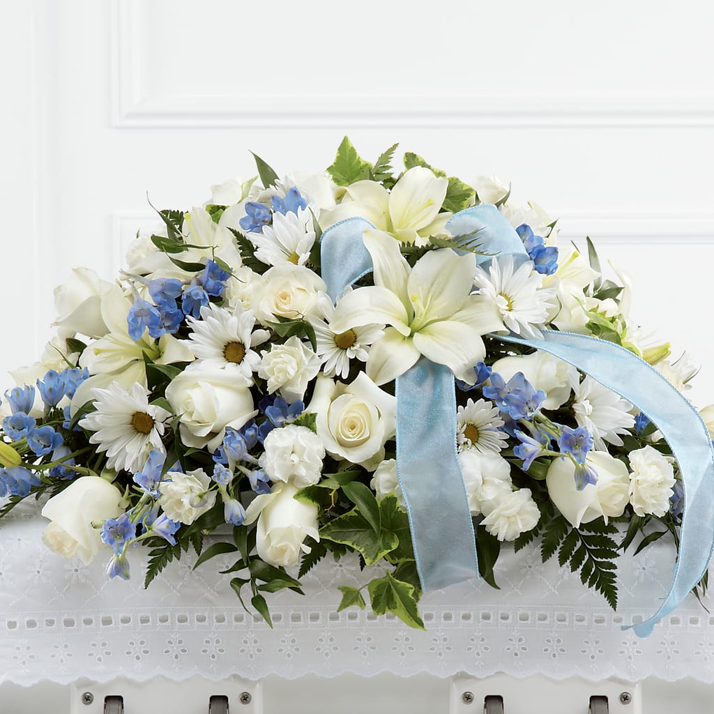 Tender Treasure Casket Spray – Flowersusa.net, Tontitown AR
