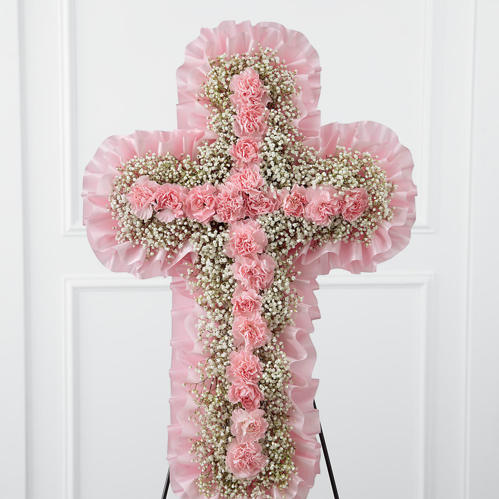 Angel's Cross Easel – Flowersusa.net, Tontitown AR