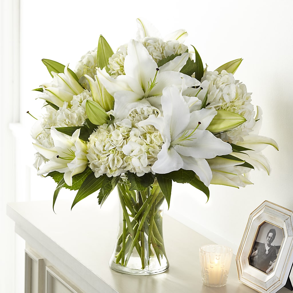 Compassionate Lily Bouquet – Flowersusa.net, Tontitown AR