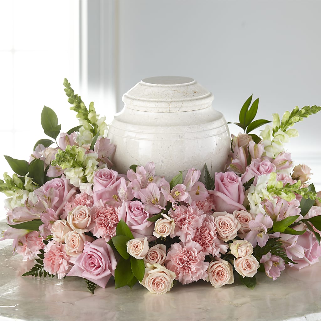 Blooms of Hope Cremation Adornment – Flowersusa.net, Tontitown AR