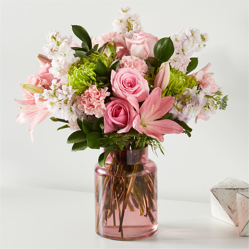 Pretty in Pink Bouquet – Flowersusa.net, Tontitown AR