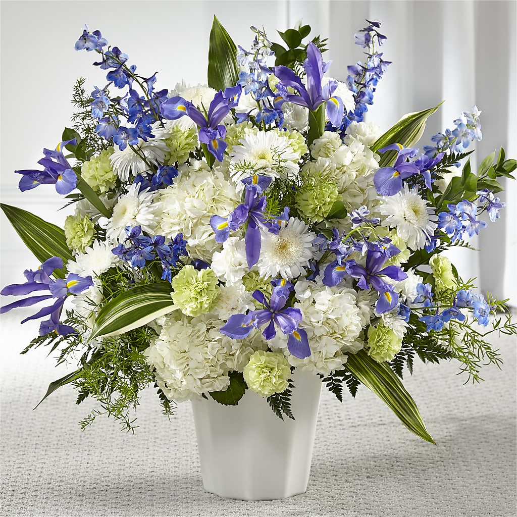 Soft Serenity Floor Basket – Flowersusa.net, Tontitown AR