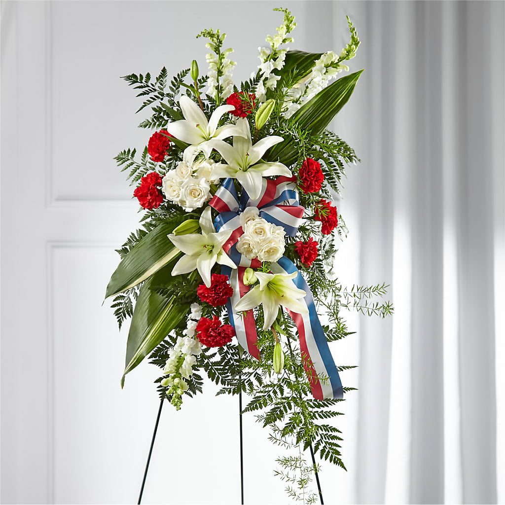 Stars of Life Standing Spray – Flowersusa.net, Tontitown AR