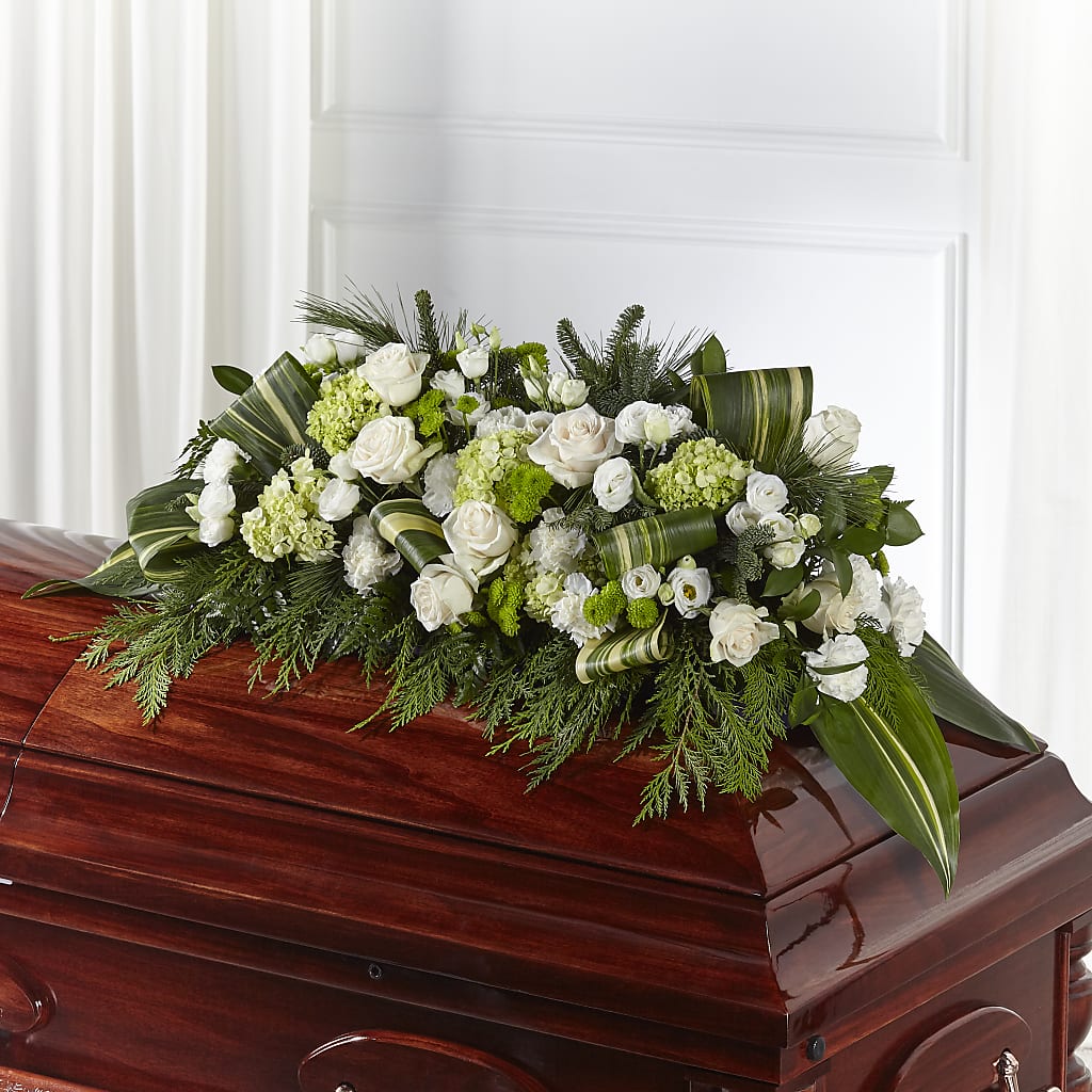 Hopeful Gesture Casket Spray – Flowersusa.net, Tontitown AR