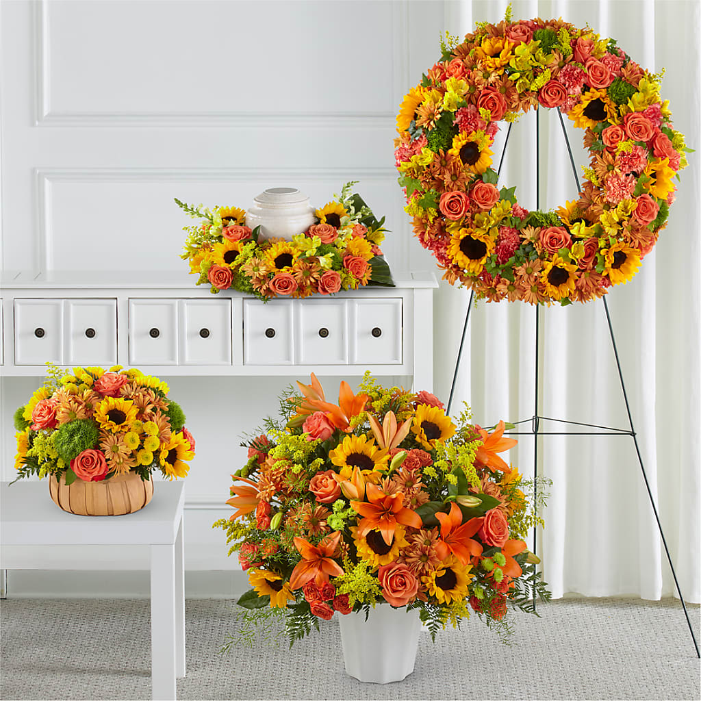 Heart of Gold Bundles – Flowersusa.net, Tontitown AR