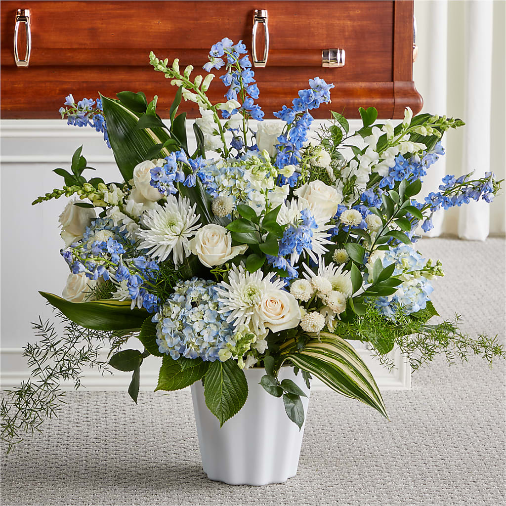 Everlasting Memories Floor Basket – Flowersusa.net, Tontitown AR