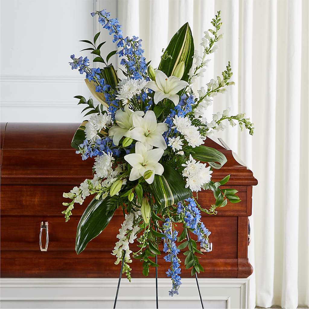 Eternal Impressions Standing Spray – Flowersusa.net, Tontitown AR