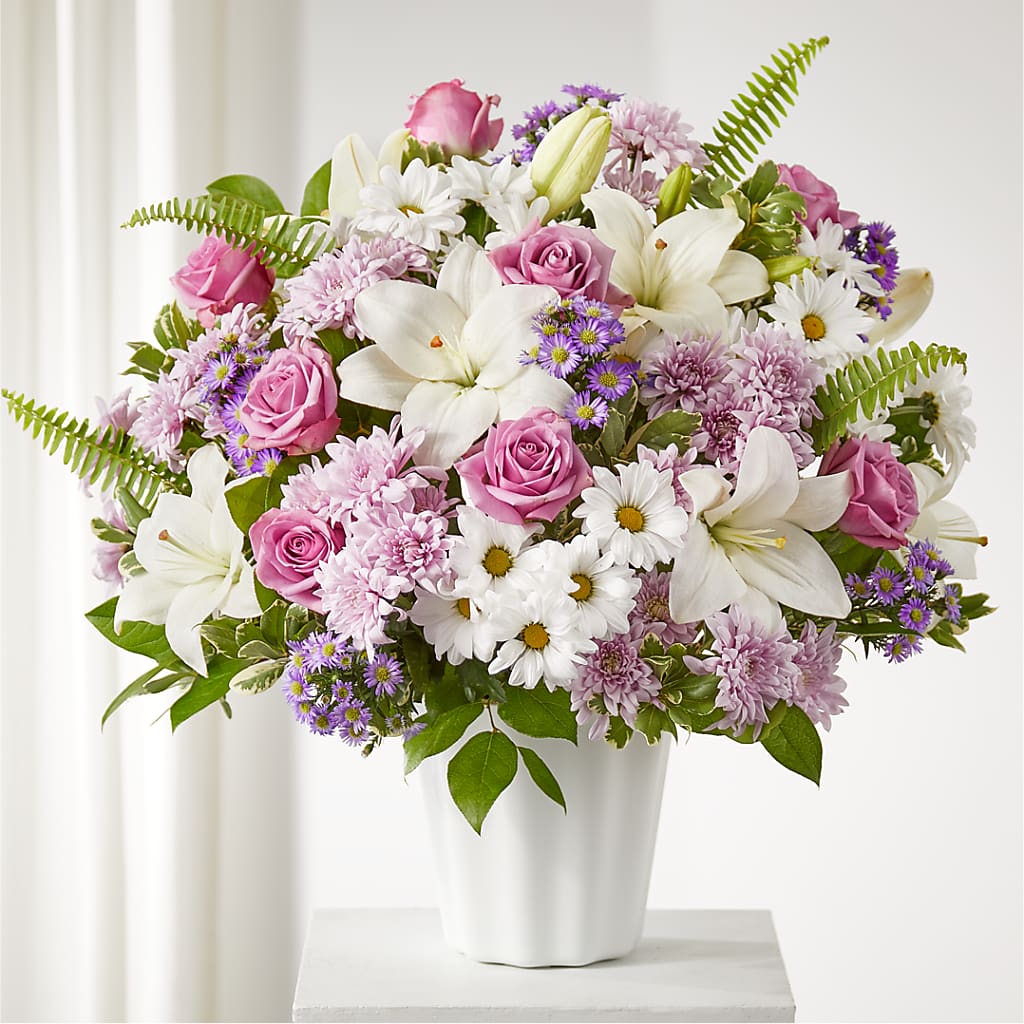 Warmest Thoughts Tabletop Basket – Flowersusa.net, Tontitown AR