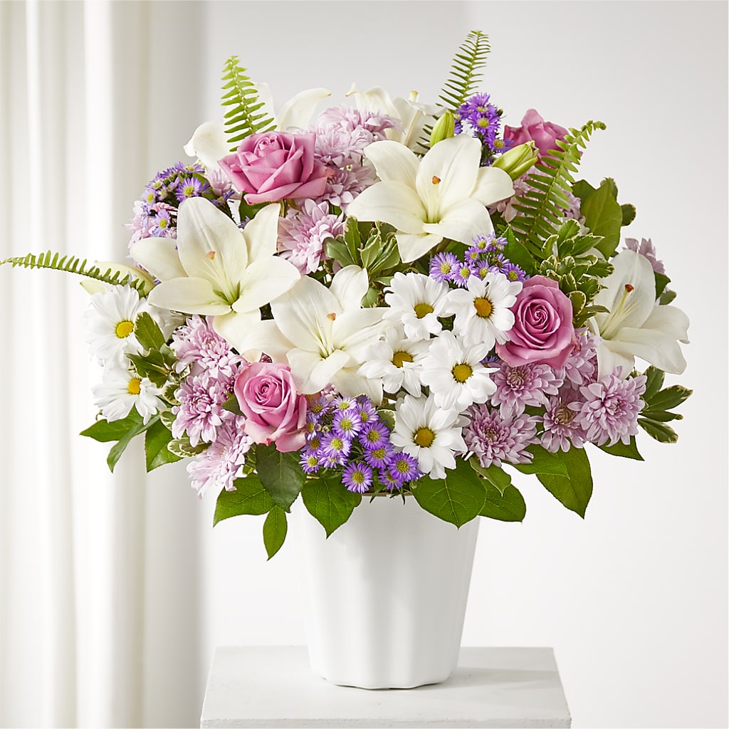 Warmest Thoughts Tabletop Basket – Flowersusa.net, Tontitown AR