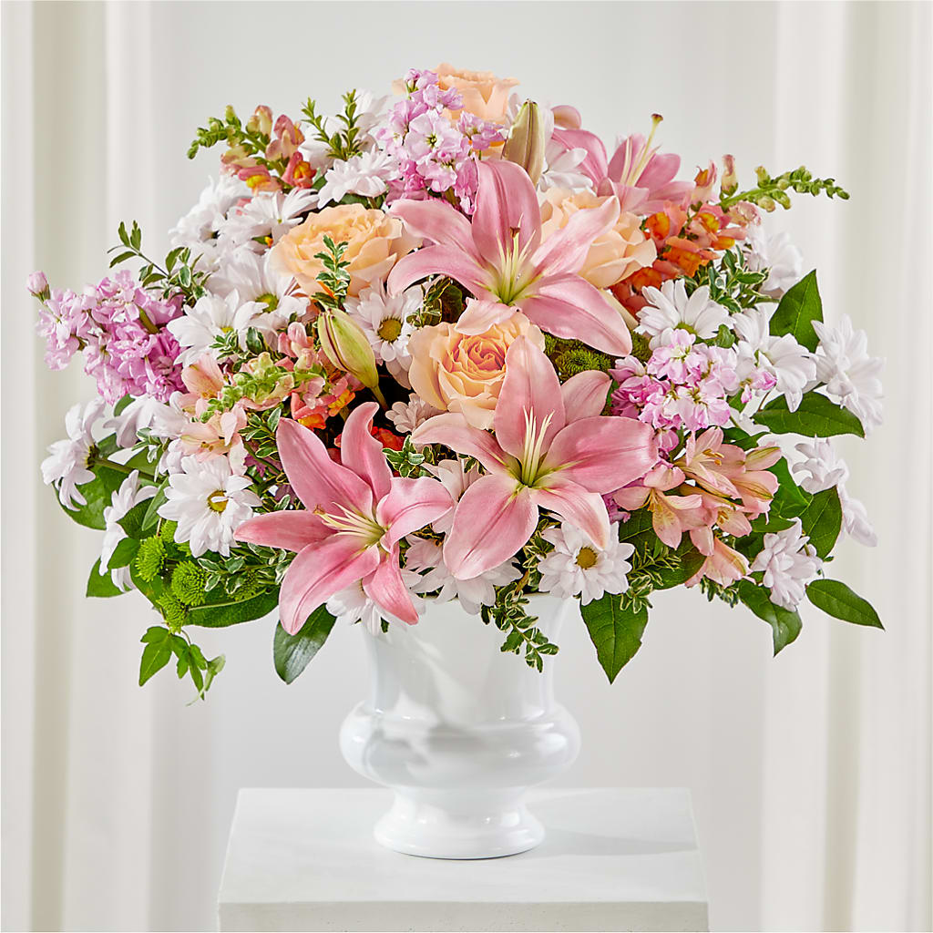 Heartfelt Gesture Urn Arrangement – Flowersusa.net, Tontitown AR