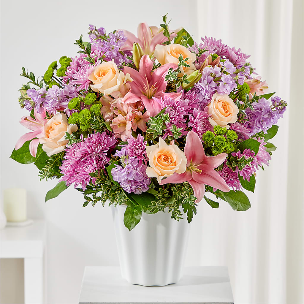 Supportive Embrace Tabletop Basket – Flowersusa.net, Tontitown AR