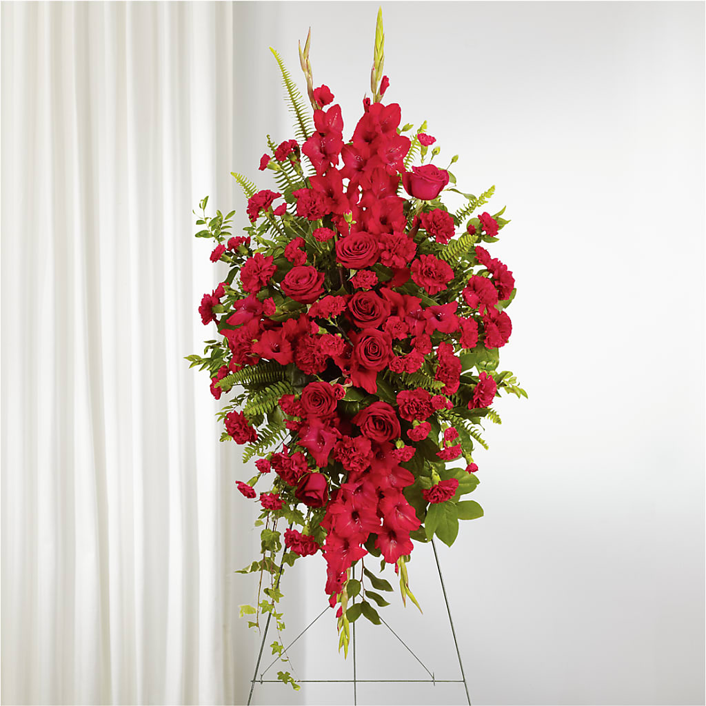 From the Heart Standing Spray – Flowersusa.net, Tontitown AR