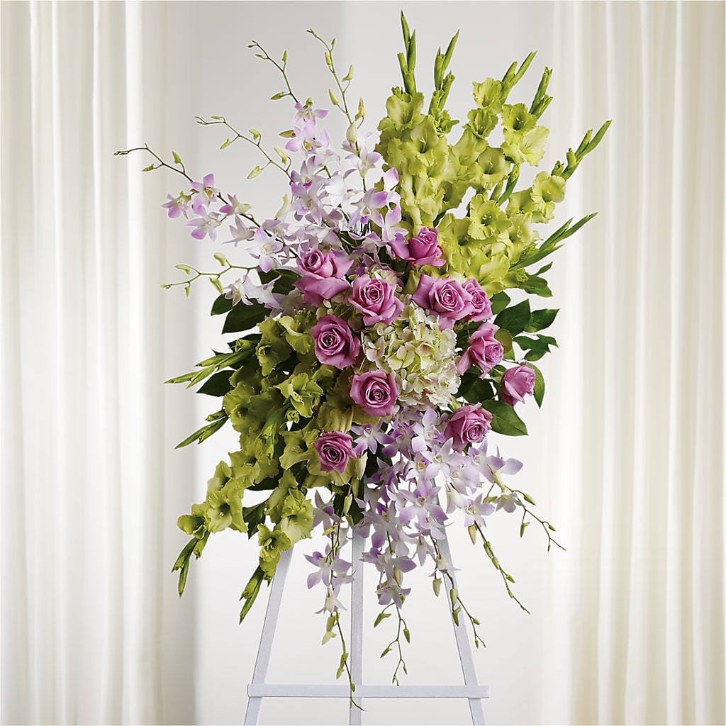 Lasting Legacy Standing Spray – Flowersusa.net, Tontitown AR