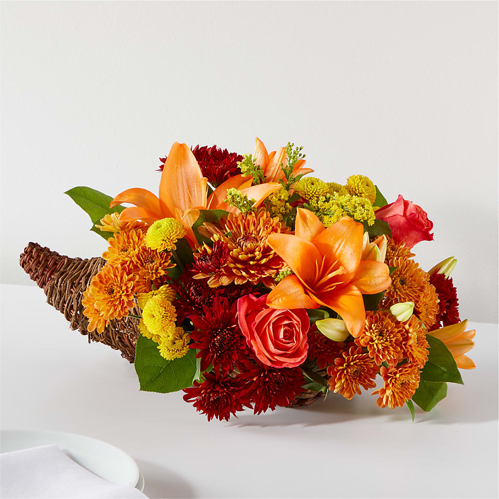 Bouquet of Blessings Cornucopia – Flowersusa.net, Tontitown AR