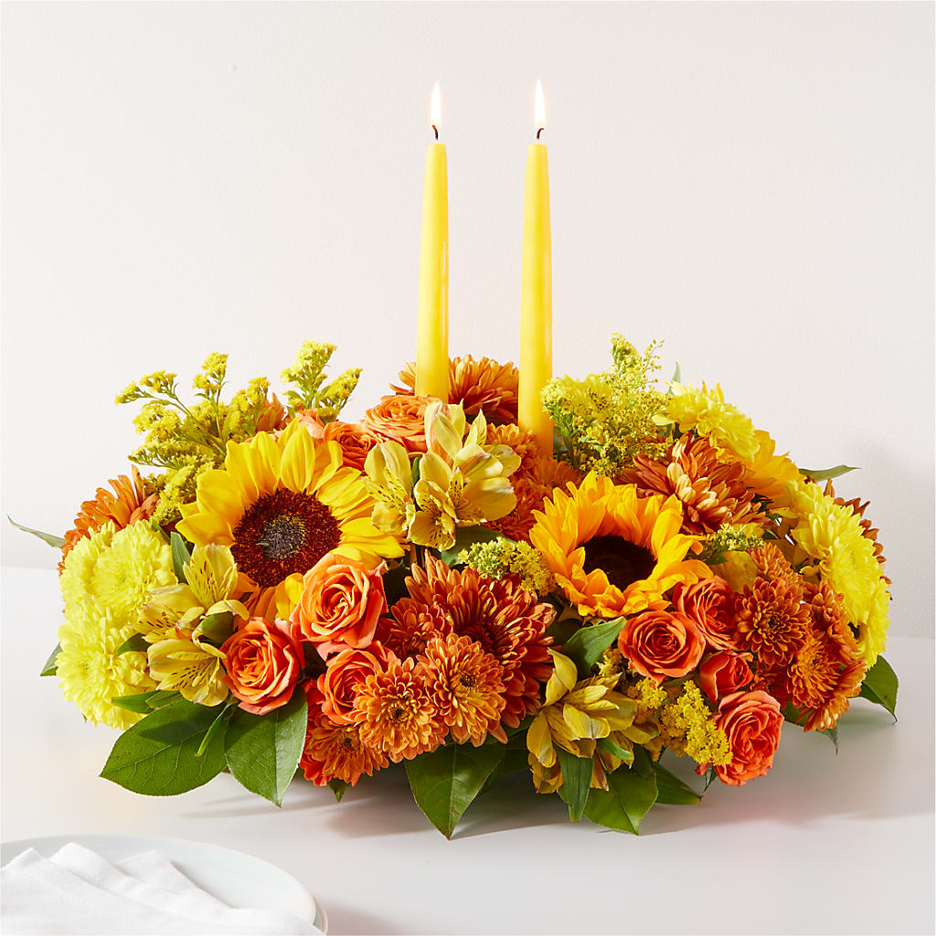 Autumn Harmony Centerpiece – Flowersusa.net, Tontitown AR