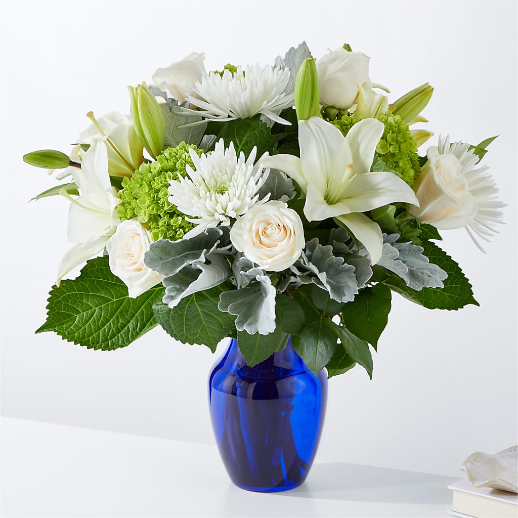 Snowy Dreams Bouquet – Flowersusa.net, Tontitown AR