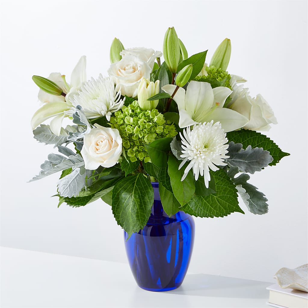 Snowy Dreams Bouquet – Flowersusa.net, Tontitown AR
