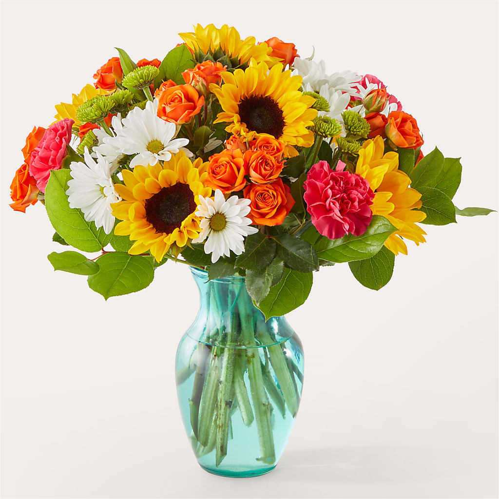 Sun-drenched Blooms Bouquet – Flowersusa.net, Tontitown AR