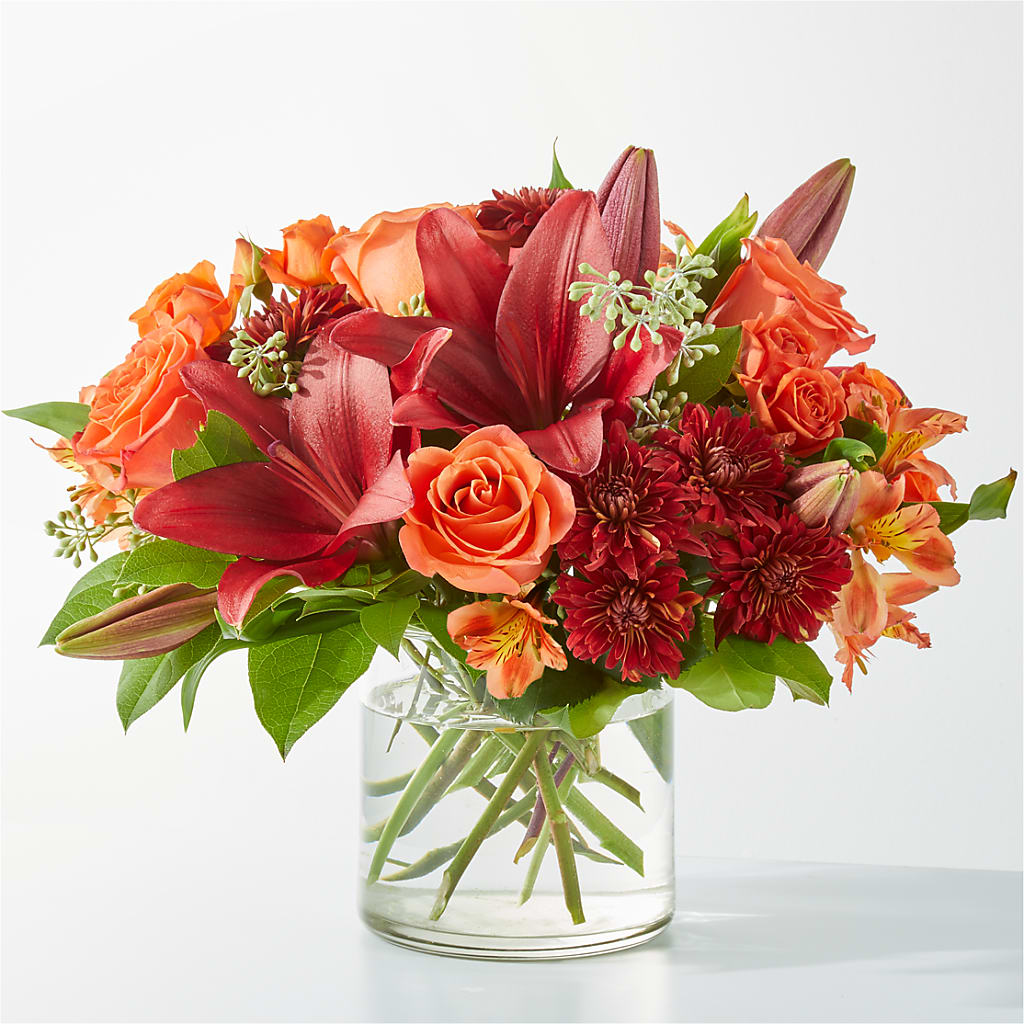 Crimson Leaves Bouquet – Flowersusa.net, Tontitown AR