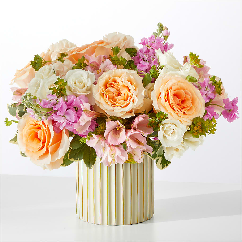 Paradise Bouquet with Ivory Vase – Flowersusa.net, Tontitown AR