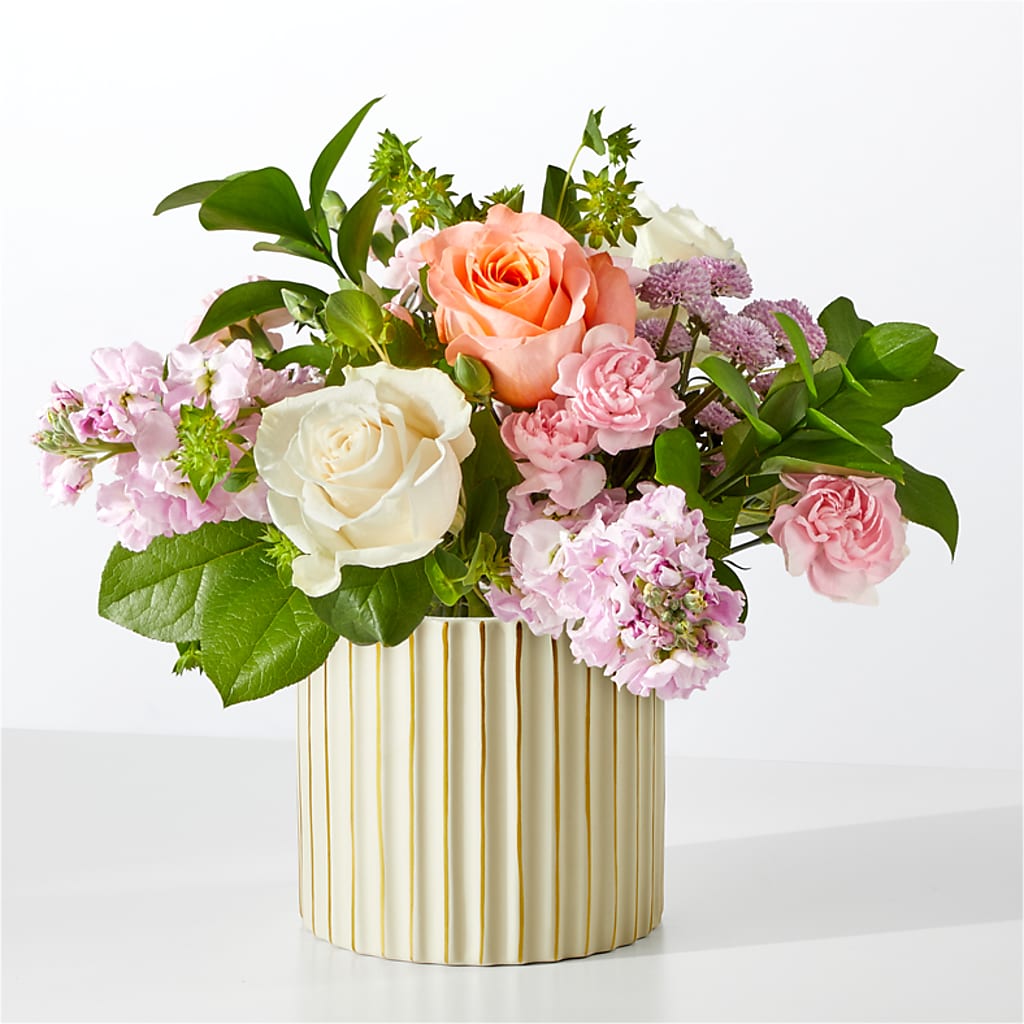 French Market Bouquet with Ivory Vase – Flowersusa.net, Tontitown AR
