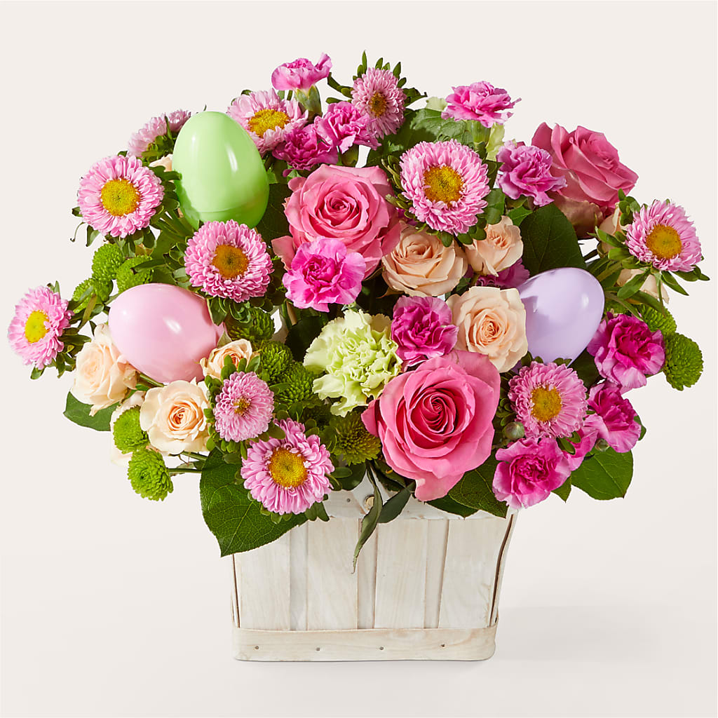 Get Eggcited Basket – Flowersusa.net, Tontitown AR