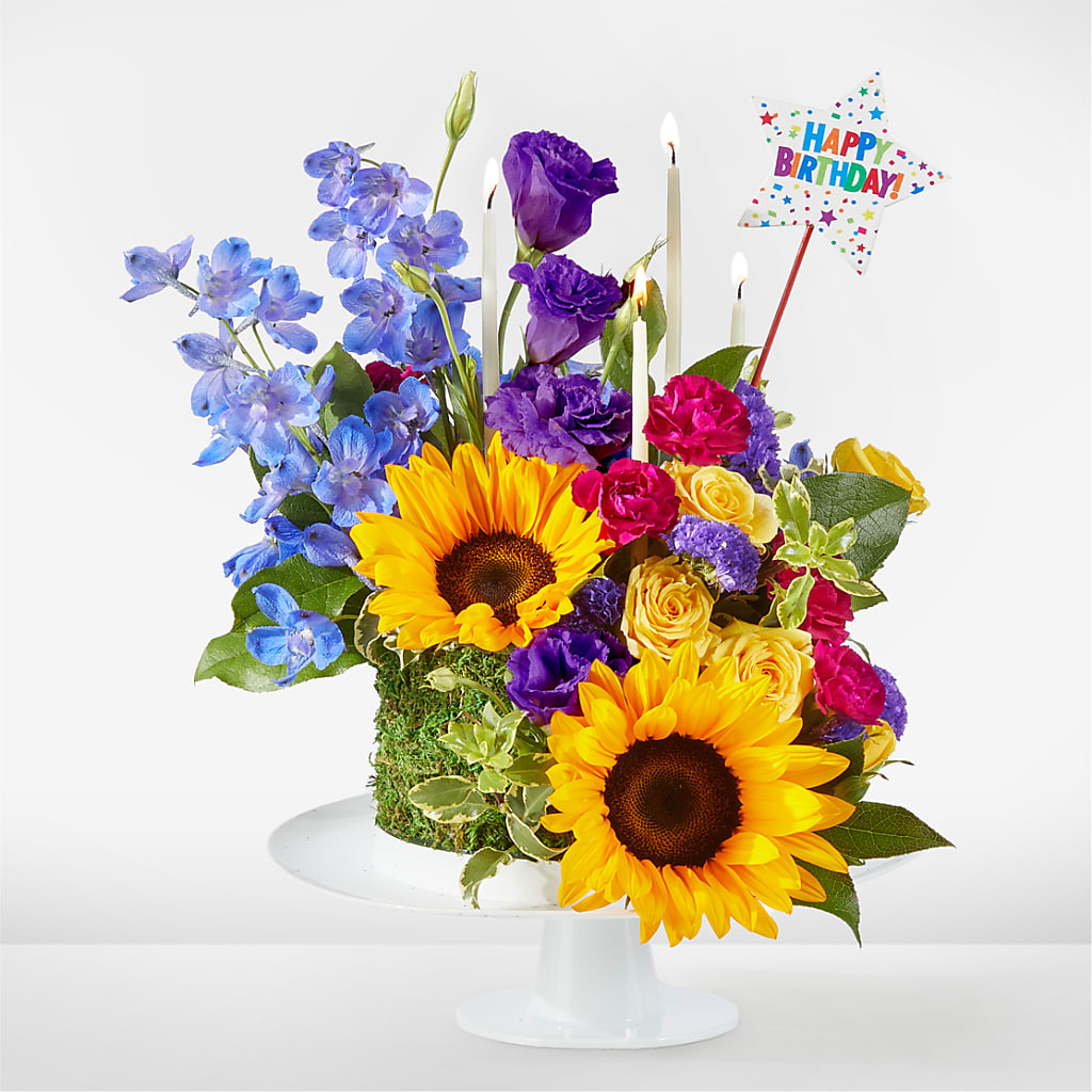 Star of the Day Floral Cake – Flowersusa.net, Tontitown AR
