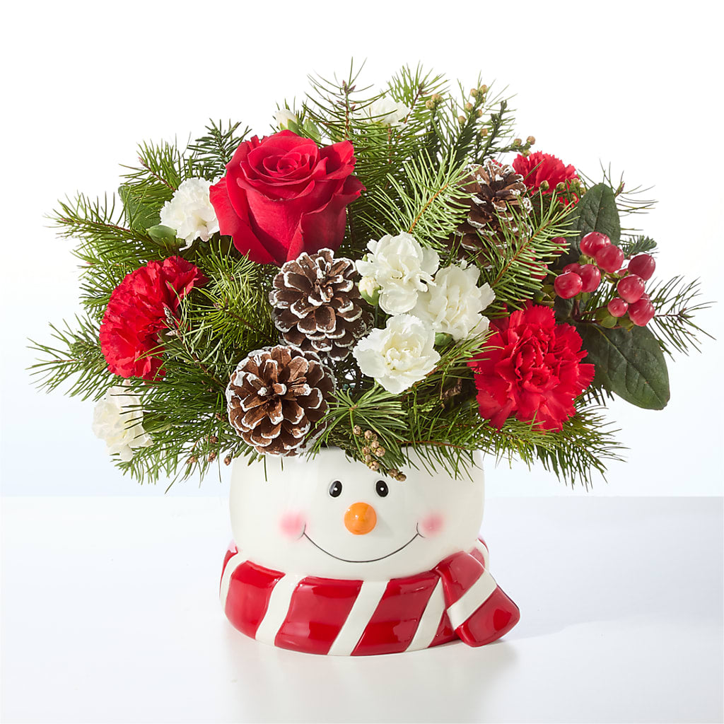 Jolly Snowman Bouquet –  Flowersusa.net, Tontitown AR