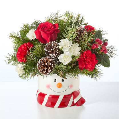 Jolly Snowman Bouquet –  Flowersusa.net, Tontitown AR